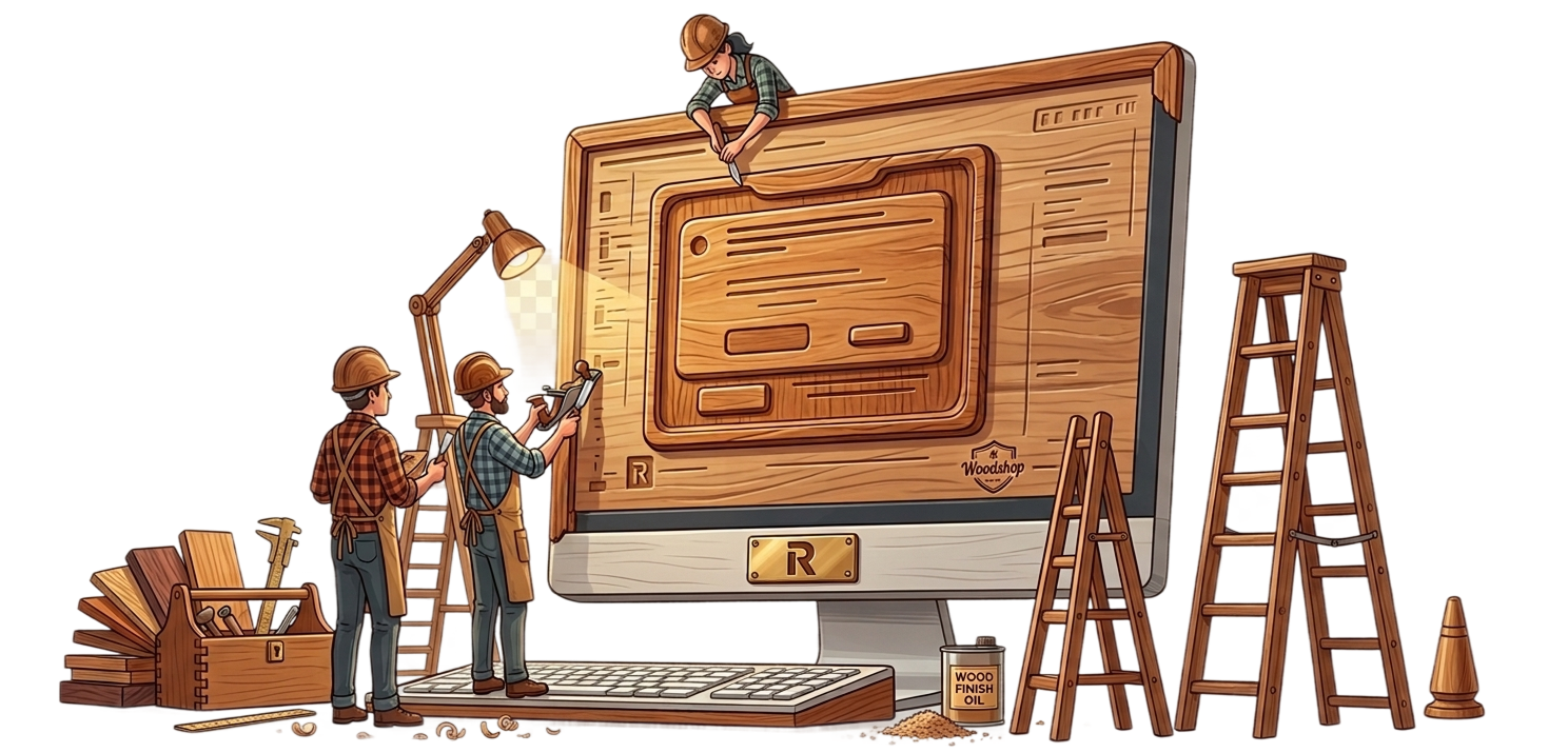 Under construction illustration